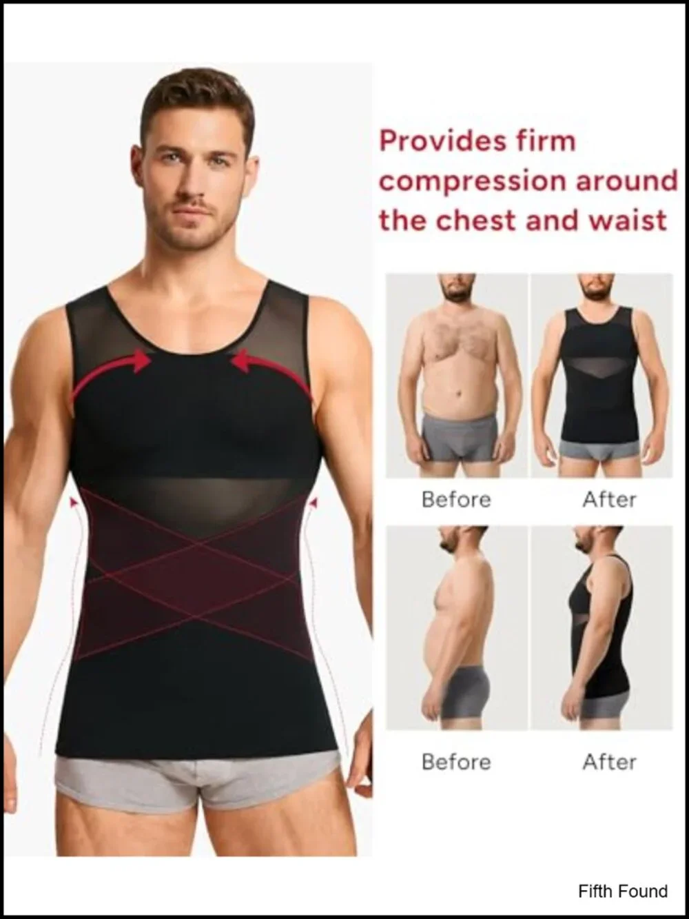 N/A sleeveless compression